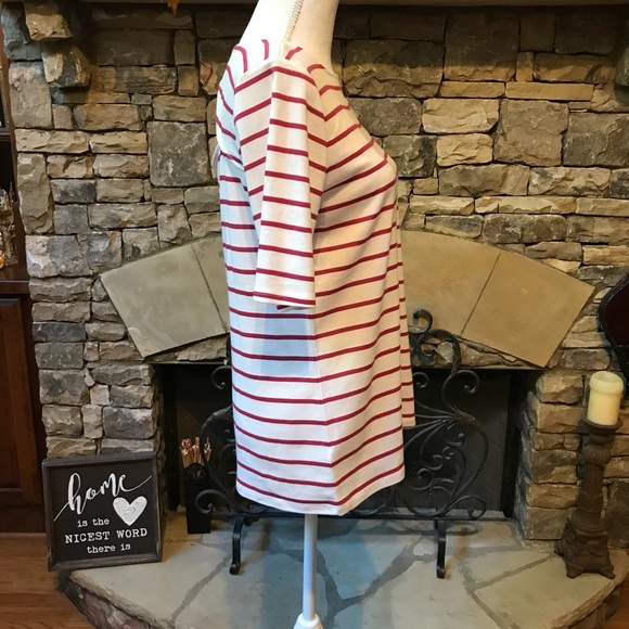 NWT Ann Taylor LOFT Striped Top Size Medium - Picture 3 of 8
